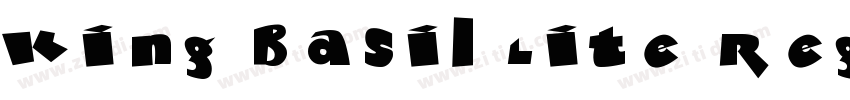 King Basil Lite Regu字体转换